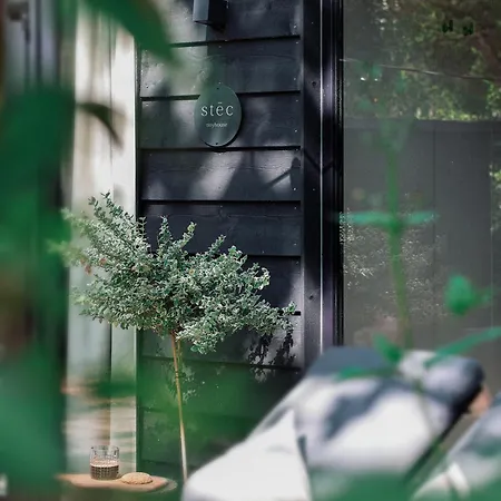 펜션 Japandi Tiny House Stec Op De Veluwe
