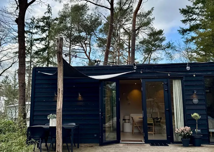 Tatil Evi Luxe Tiny House Stec Midden Op De Veluwe In Nunspeet