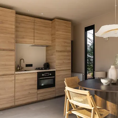 Dom wakacyjny Japandi Tiny House Stec Op De Veluwe *