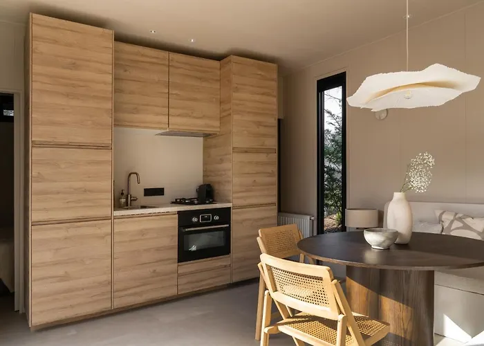 Дом отдыха Luxe Tiny House Stec Midden Op De Veluwe In *